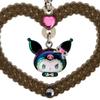 Sanrio KUROMI Key Holder ( Merousaromiusa ) Japan NEW Sanrio Characters