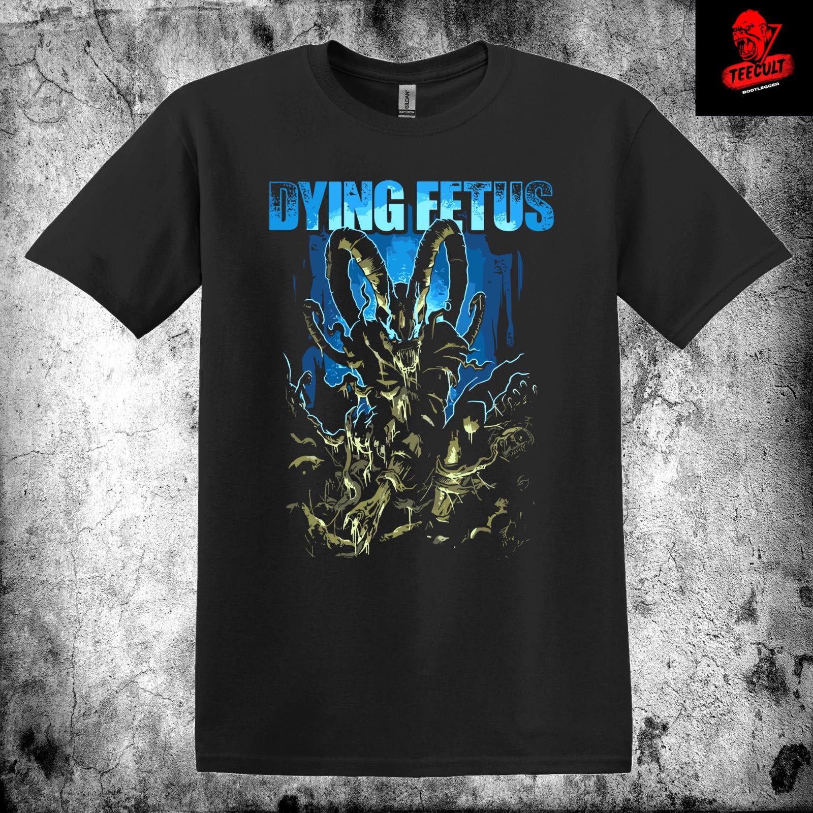 Men s and Women s T-shirts Dying Fetus Death Metal Rock Band Unisex Heavy Cotton M