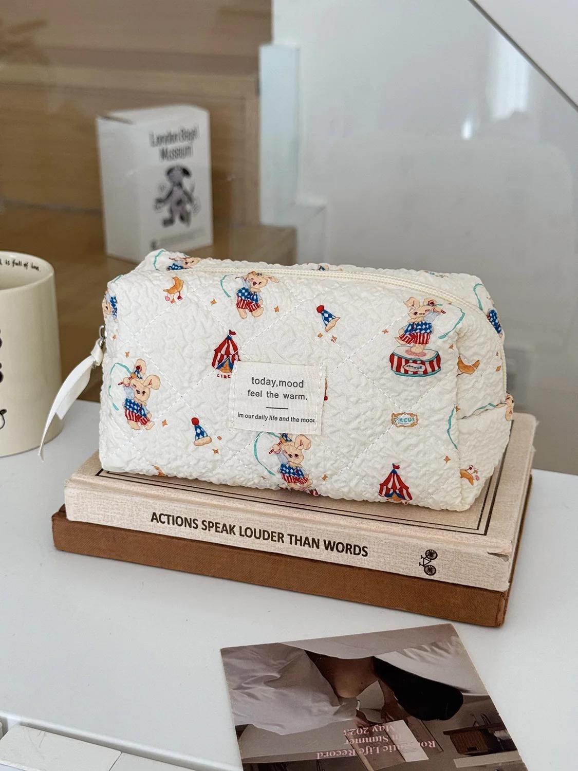 

Makeup Case Portable Ladies Travel Storage Bag Cute Cartoon Women s Cosmetic Bag Large Capacity Female Clutch Purse Handbags