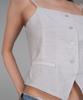 Kyuliti C Stripe Button Bustier_Grey