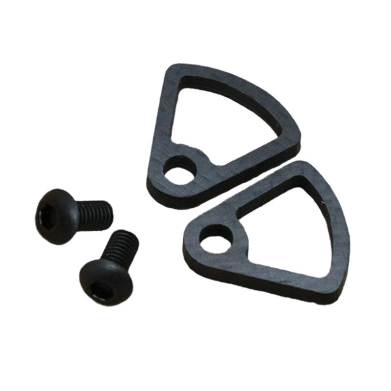 

High Strengths Carbon Bike Stand Compacts Nondslip Base Bicycles Kickstand for Mountain Terrain 1 чорний