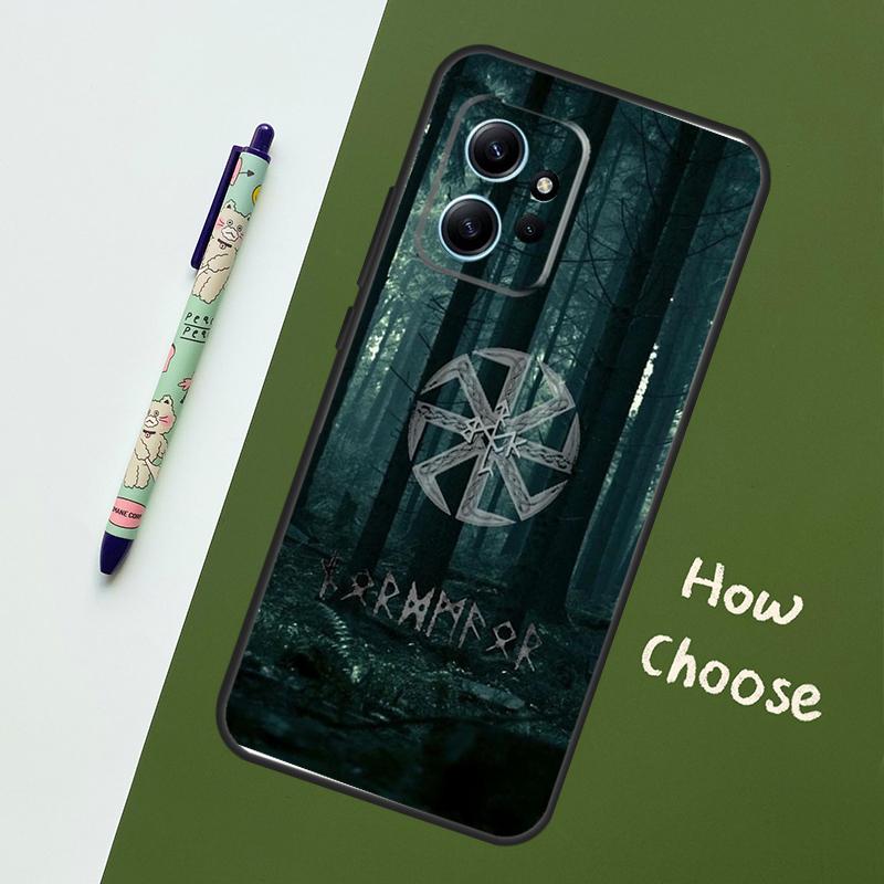 

Чехол «Лесные скандинавские руны» для Xiaomi Redmi Note 9 10 11 12 Pro Note 12S 9S 10S 11S Чехол для Redmi 12 9C 10C 12C Redmi Note 9 Pro