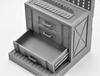 Little Armory LD006 Gun Rack B Plastic Model