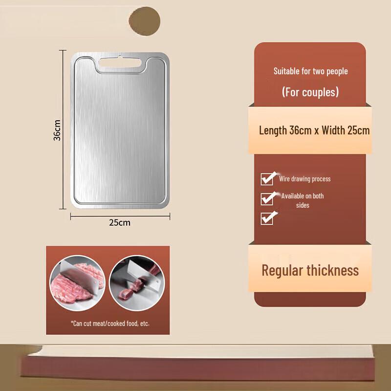 Grooved Double-Sided Cutting Board