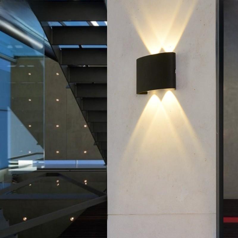 Outdoor Waterproof Wall Light Led Minimalist Wall Lamp For Garden And Patio Decor