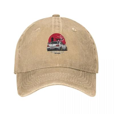 Jdm Subie Impreza WRX Bugeye 2000 Herren Damen Baseballkappe Used Gewaschene Kappen Hut Vintage Outdoor Sommer Snapback Kappe