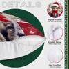 Christmas Themed Cat Pillowcase Bedroom Sofa Cushion Cover 100% Polyester Living Room Cushion Pillowcase Home Decor
