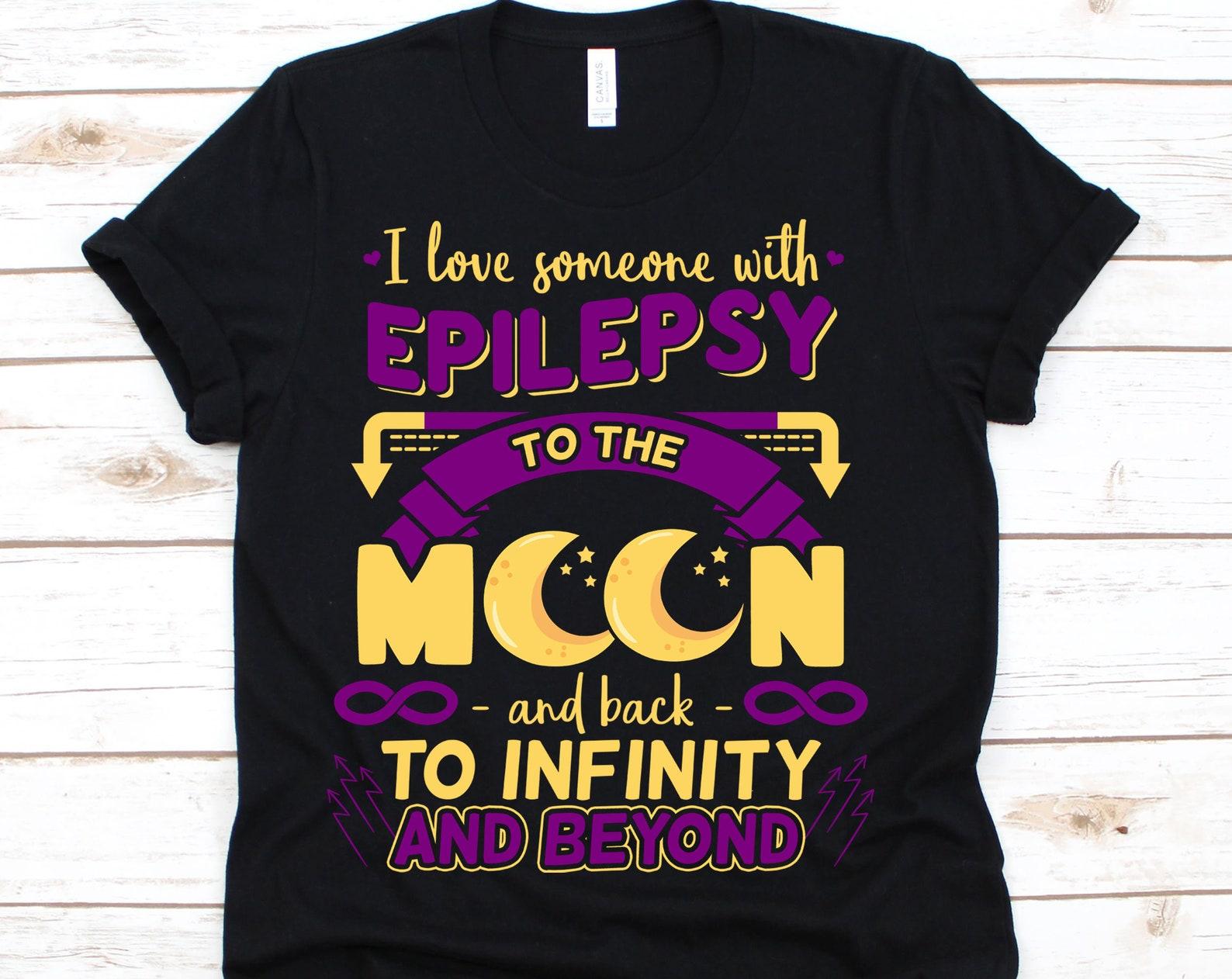 I Love Someone With Epilepsy Shirt, Epilepsy Awareness Month, Epilepsy, Epilepsy Support, Epilepsy Ribbon, Epilepsy Warrior S