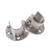 Supporto per Armadio 19/22/25/32mm Presa per Asta Acciaio Inossidabile Supporto per Asta a Flangia Supporto per Asta Tenda Doccia Supporto di Tensione