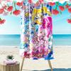 Hidden Key Precure Print Beach Towel, Large Soft Quick Dry Towel for Beach Camping Swimming