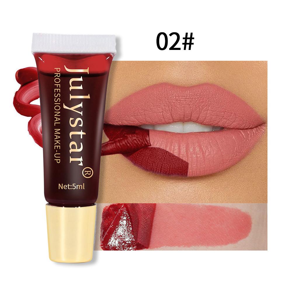 Tear Lip Glaze, Matte Matte Surface To Leave A Background Color, Dye Lip Tear Lipstick Makeup