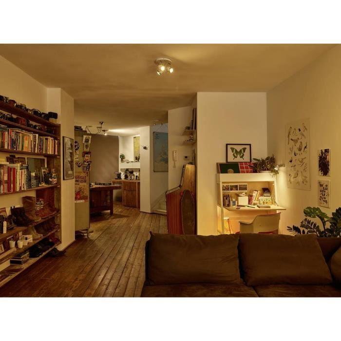 Ampoule LED - Philips - LED classic WarmGlow Tropfenlampe - Culot E14 - 2.5 W - Blanc chaud