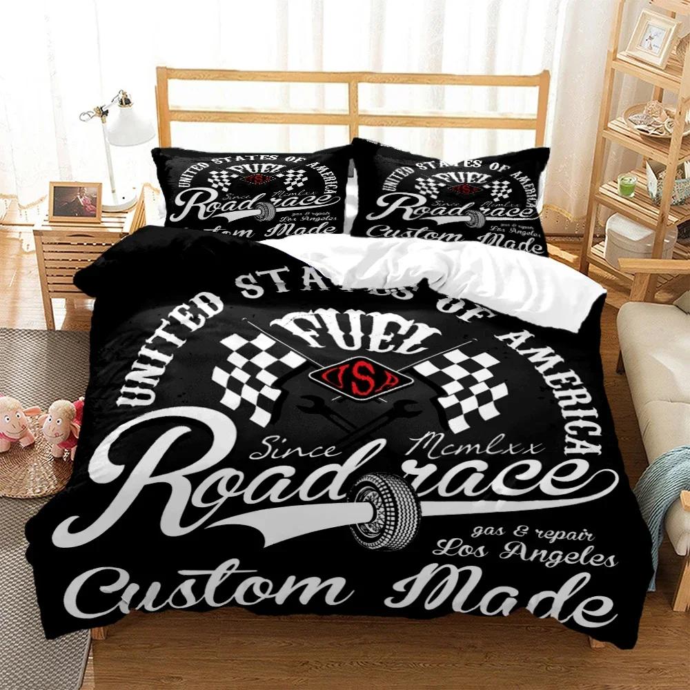 Mysterious Black Skeleton Digital Print Polyester Bedding Sets Child Kids Covers Boys Bed Linen Set For Teens  Bed Sheet Set