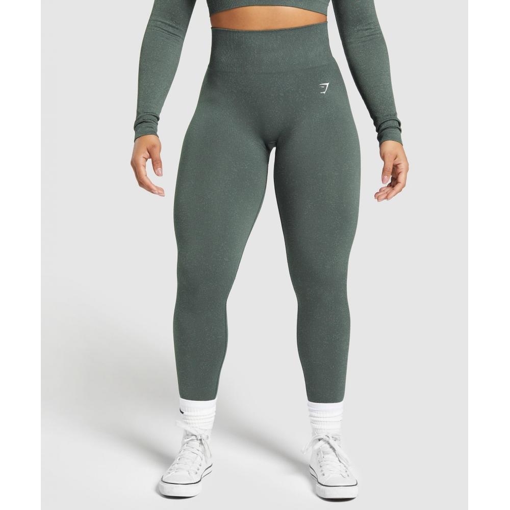 

Gymshark Adapt Fleck Seamless Leggings Slate Teal Cargo Teal B2a1b Tbns XS