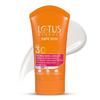 Lotus Herbals Crème Solaire Safe Sun - Formule Indian Summer |Extrait de Prune Noire| SPF 30 et PA++ | Non Grasse | Pour Peaux Grasses, Mixtes, à Tendance Acnéique