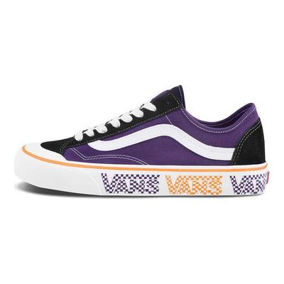 Στυλ 36 Sf Χαμηλά Παπούτσια Skateboard Αθλητικά Παπούτσια Unisex Μαύρο Μωβ VN0A3MVL25S