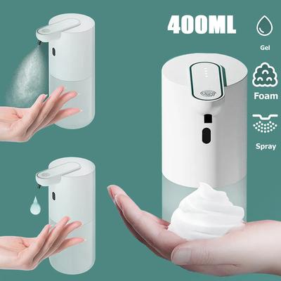Touchless Automatic Soap Dispenser USB Rechargeable Infrared Sensor Liquid Foam Soap Dispenser Smart Hand Sanitizer Pump