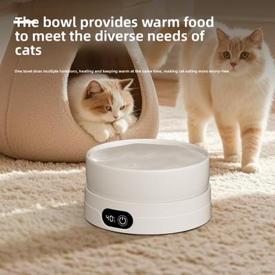Cat Constant-temperature Water Dispenser, Yogurt Maker, Winter Heating Canned Water Bowl, Heat Preservation Water Feeding Water Dispenser