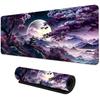 Mürekkep Peyzaj Manzarası Mouse Pad Büyük Oyun Mouse Pedi Dayanıklı Masa Pedi Bilgisayar Faresi İçin Ofis Halısı Kaymaz Kauçuk Mat