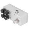 Effect Pedal Mini Full Metal 4 Functions Knobs Overdrive Pedals for Electric Guitar Bass