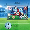 MFDXWCV Soccer Indoor Soccer 150cm Outdoor Elementary School Gift Game, Play, Kids' Toy, Wall-Mounted, Practice, Long, Play, Boys,