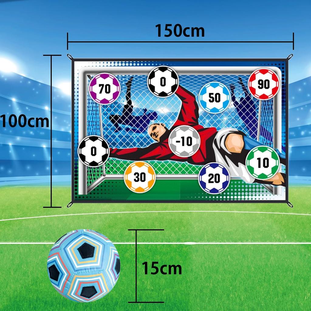 MFDXWCV Soccer Indoor Soccer 150cm Outdoor Elementary School Gift Game, Play, Kids' Toy, Wall-Mounted, Practice, Long, Play, Boys,