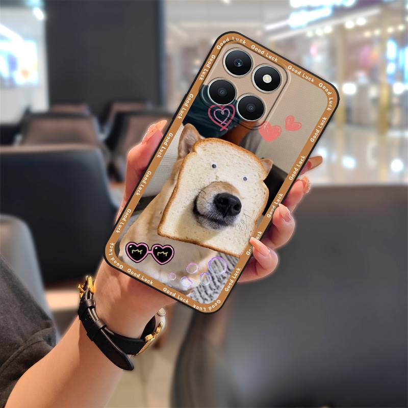 Cartoon Soft Case Phone Case For Honor X6a/X6a Plus Waterproof Fashion Design Anti-dust Protective Durable TPU Silicone