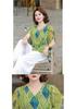 Chiffon Short-Sleeved Blouse – Mother's Summer Style for Middle-Aged Women