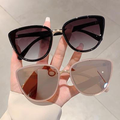 Vintage Cat Eye Sunglasses for Men Women Luxury Brand Outdoor UV400 Sunglasses