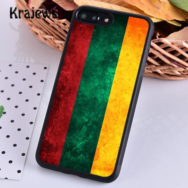 Vintage Litauen Litauische Flagge Für iPhone 17 Air 16 Handyhülle Cover 15 14 plus 12 13 pro max Fundas