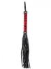 Small Panther Pattern Red Flogger Whip For Bdsm Play Accessories