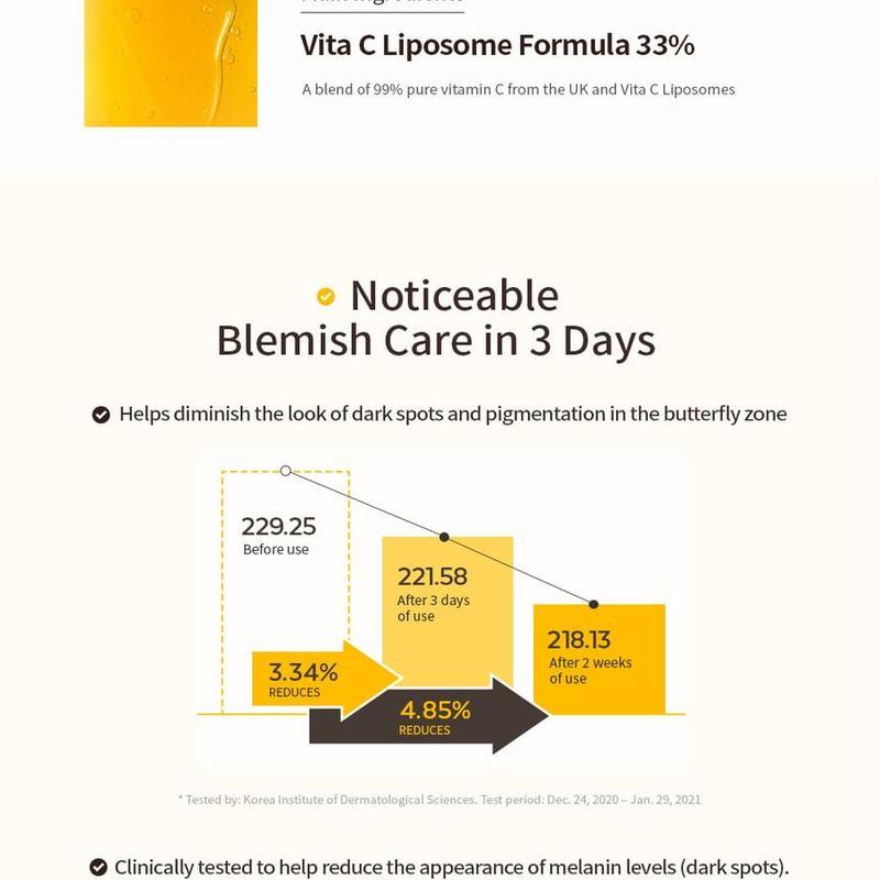 MISSHA Ampoule correctrice et raffermissante Vita C Plus