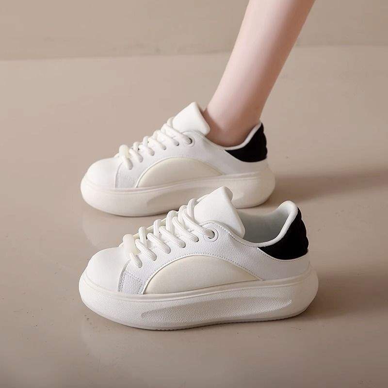 Breathable women s summer shoes women s thick-soled heightening sports dad shoes 60 shoelaces