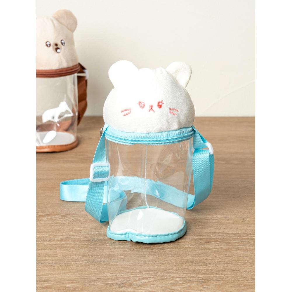 

Daiso Character Transparent Crossbody Bag Blue