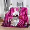 GAME Raving Rabbids Blanket,portable and Suitable for All Seasons, Making A Unique Birthday Gift.A Soft Flannel Blanket