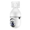 E27 Smart Bulb Camera: 3MP Wireless HD with 5G Dual-band, Panoramic View, and Smart Alarm.