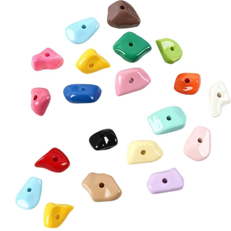 

20lots Acrylic Gravels Stone Reptiles Climbing Fun Random Color Assortment Durability and Smooth Surfaces 1