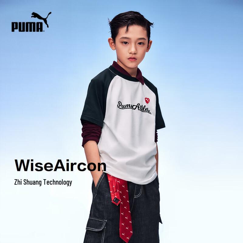 PUMA Kids  2026 Summer Short Sleeve T-Shirt 150cm