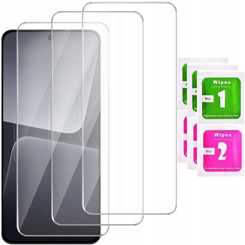 3x TEMPERED GLASS for XIAOMI 13 SCREEN GLASS 9H | 3-PACK
