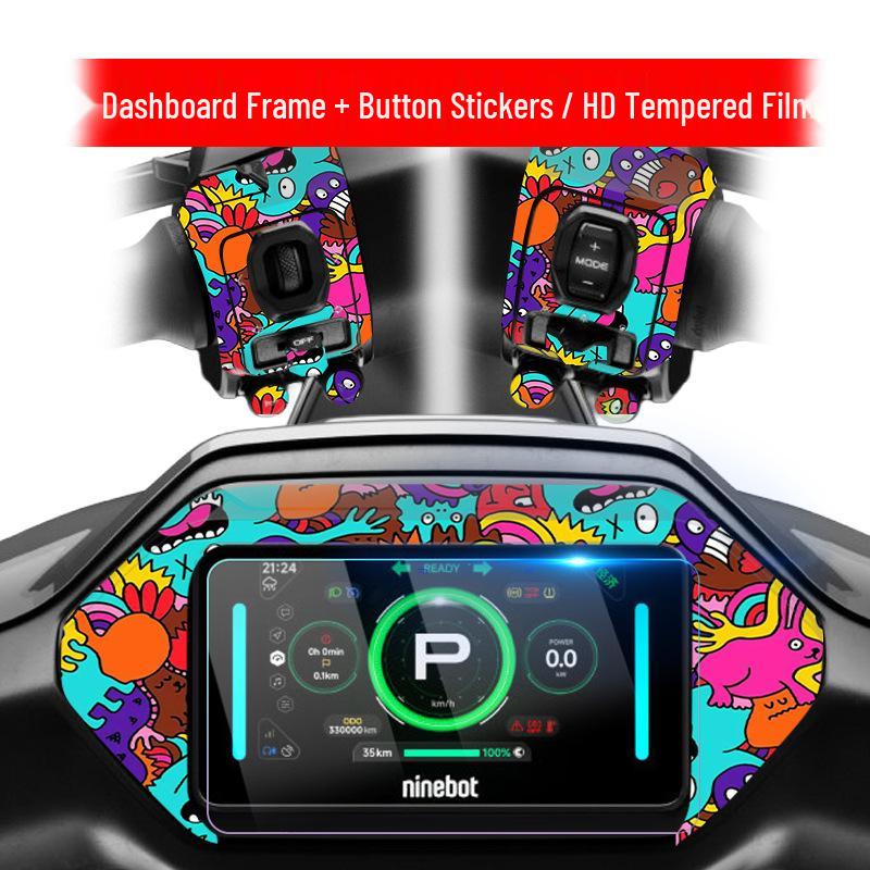 Dashboard & Display Protection for Ninebot M395CMax - 25 Model Compatible