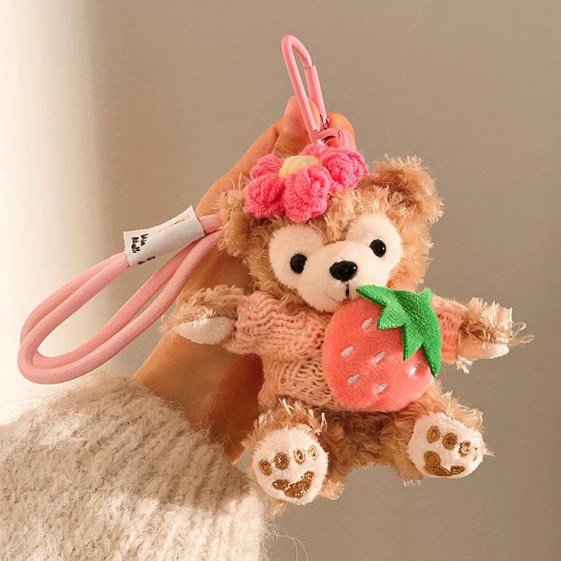 Changbaosen Cartoon Plush Bear Keychain