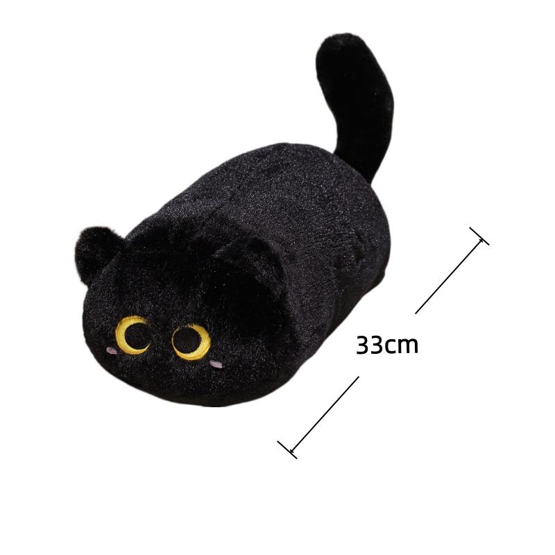 

33cm Cat Plush Cushion Adorably Cat Stuffed Pillow Kawaii Throw Pillow Home Decor Toys Soft Sofa Cushion Creative Birthday Gift