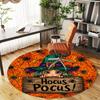 1PC Hocus Pocus Halloween Office Round Area Rug, Under Office Chairs Bedroom Living Room Home Decor, Carpet for Office -1110133