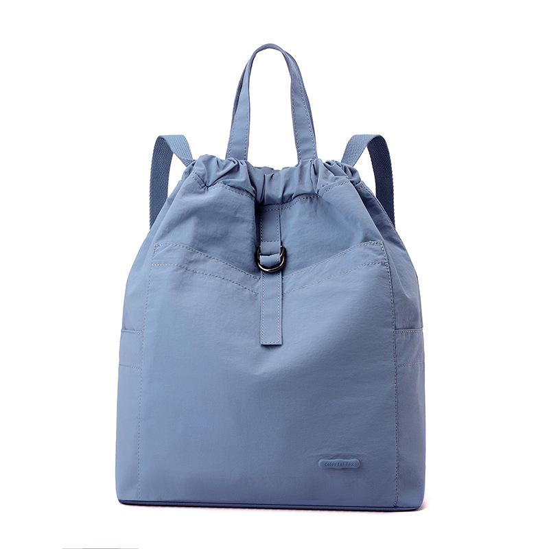 New Fashionable and Versatile Women's Casual Large-capacity Light Commuting Nylon Backpack Women