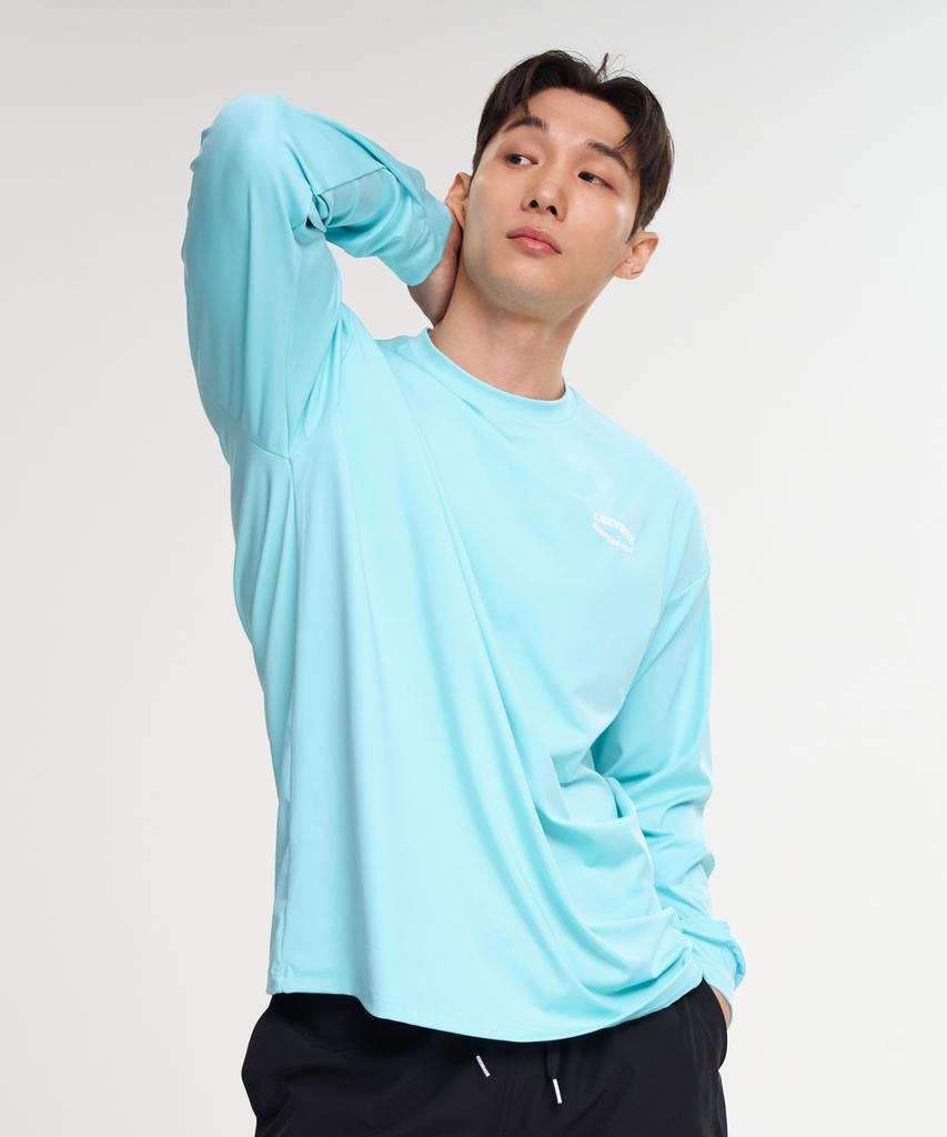 Leijibi Dry-Cooling Oversized Long Sleeve Rash Guard M Mint