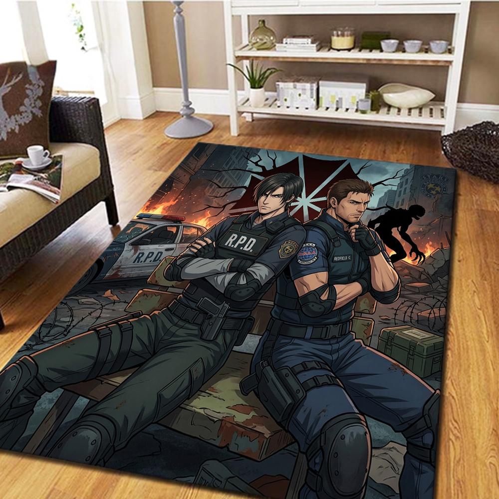 Resident Evil Bedroom & Living Room Carpet, Home Decor Cool Movie Mat Play Floor Mat -HE50 60x90cm
