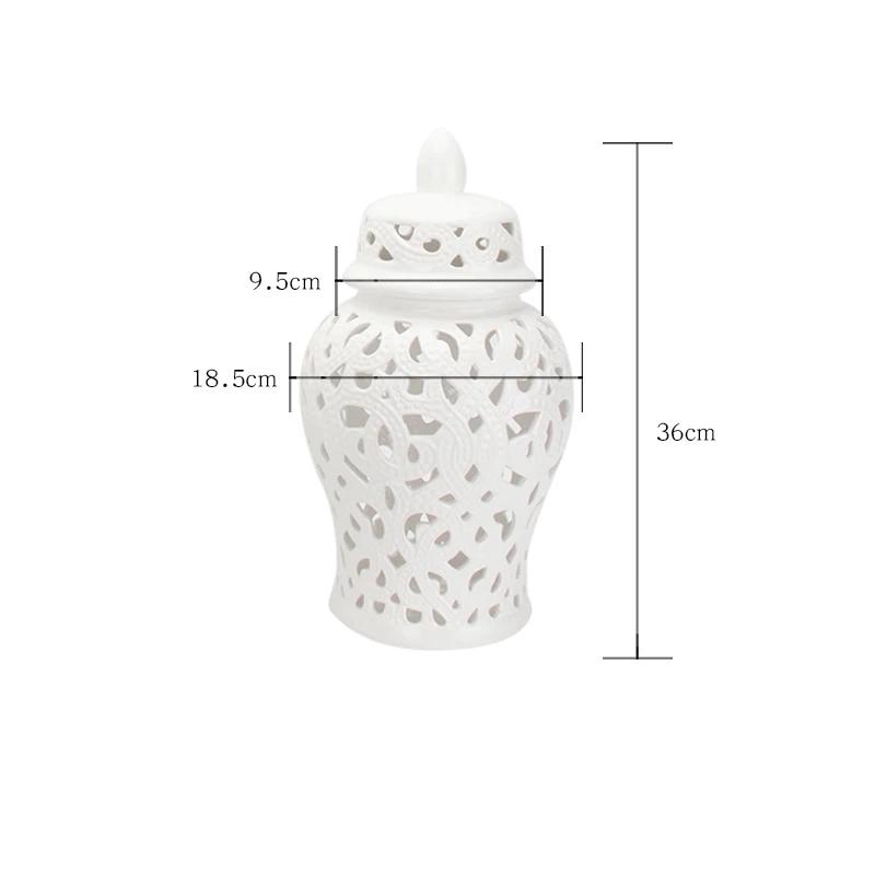 

Китайский полый горшок для имбиря посеребренный ручной орнамент сухоцвет цветочная композиция аксессуары декоративный резервуар для хранения