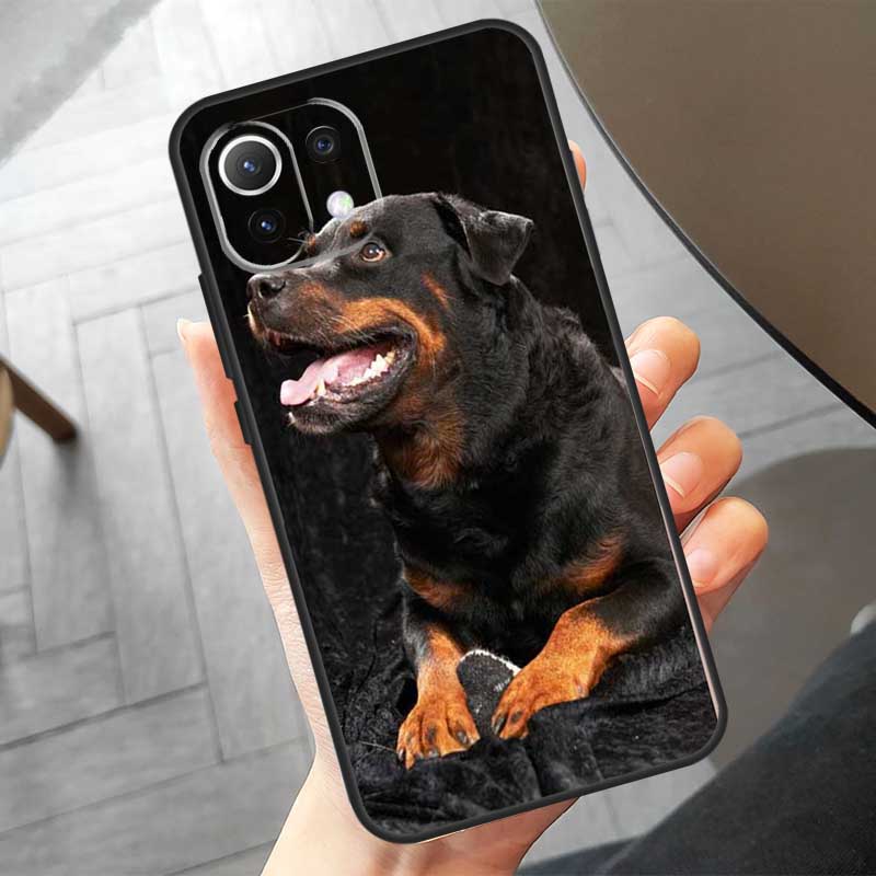 Rottweiler Dog Funda For POCO F6 X6 Pro X5 X3 F3 F5 M6 M5s Xiaomi 14 Ultra 12 13 Lite 11T 12T 13T Pro Case
