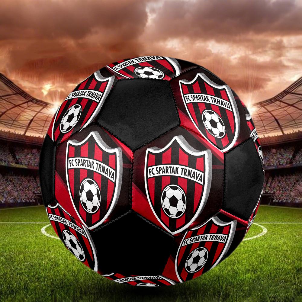 Pallone da Calcio FC Spartak Trnava, colorato, adatto a tutte le età, cucito a macchina, materiale PVC, qualità da competizione, durevole e ad alto rimbalzo