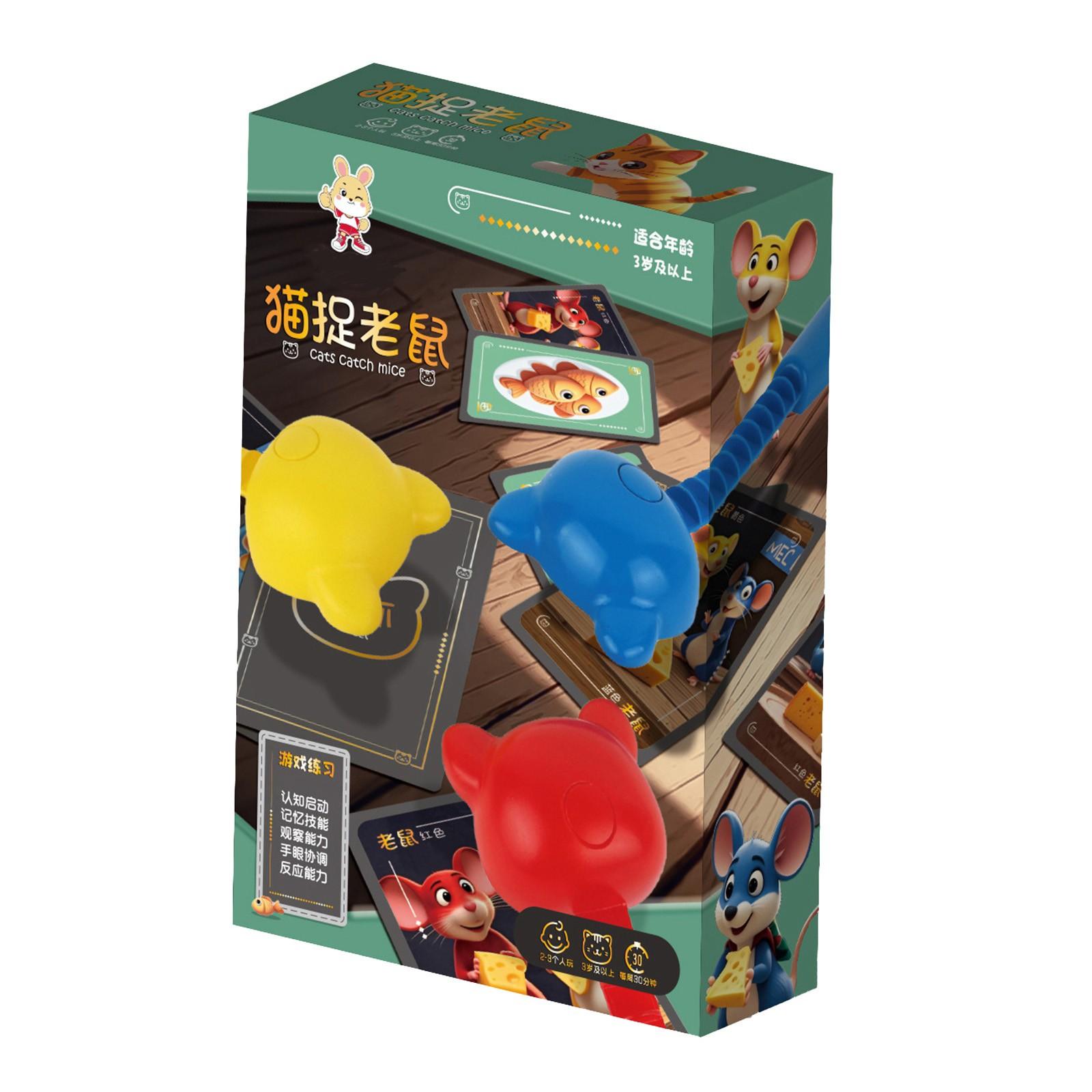

Настольная игра «Кошки-мышки», дошкольное образование, целенаправленное обучение, 36 карточек, интерактивная игрушка для родителей и детей «Кошки-мышки» One Size